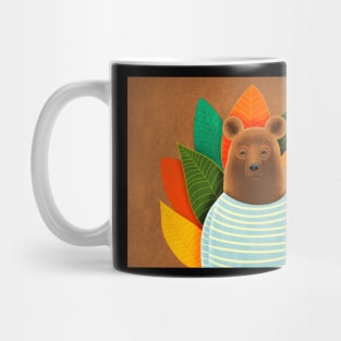 Bear with leaves Mug